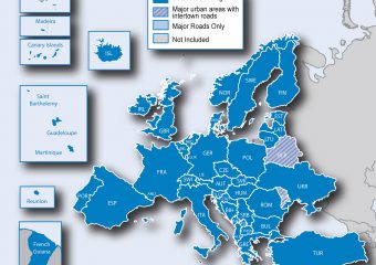 Garmin mape Evrope